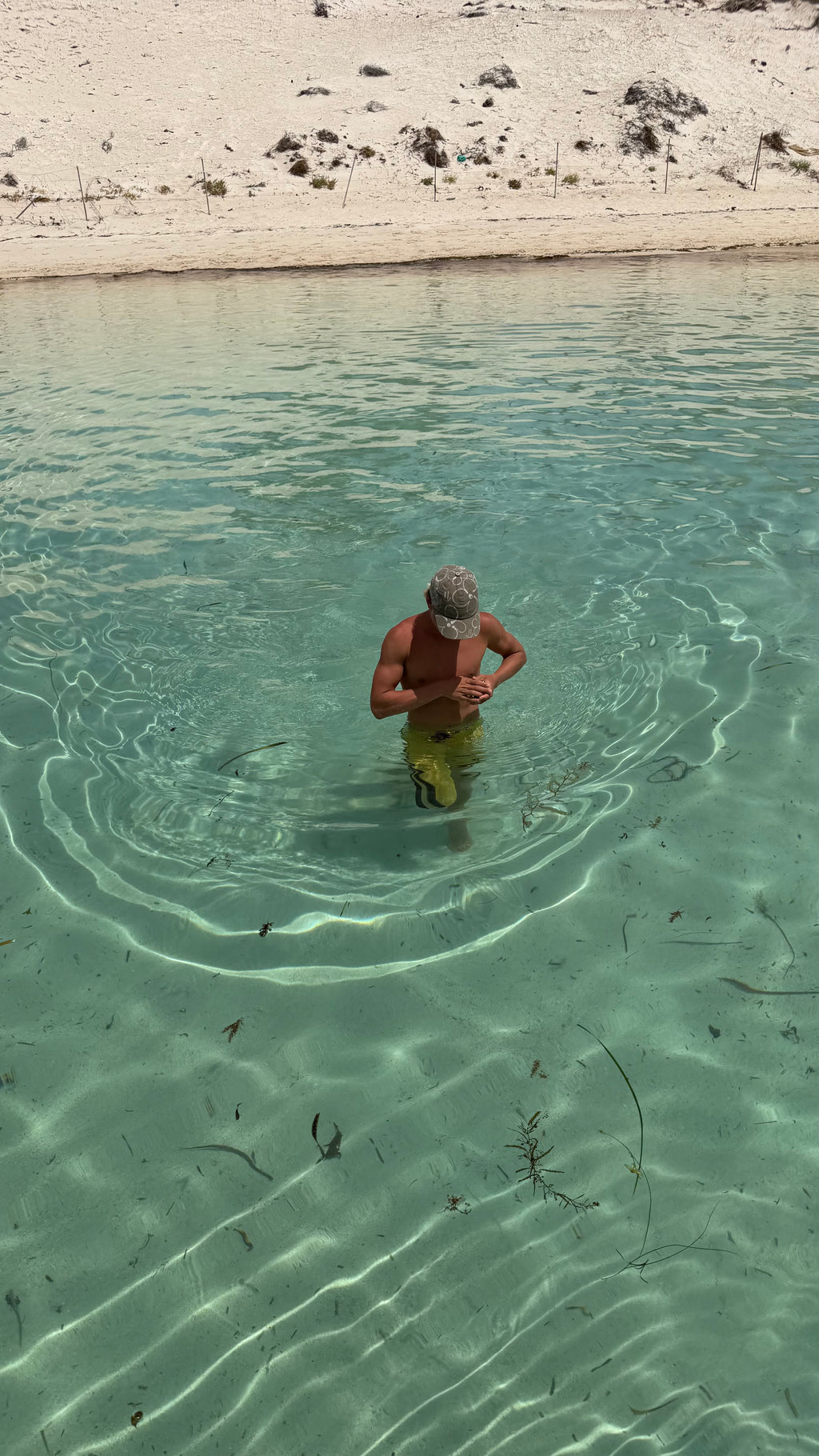 OG Khaki smile more cap