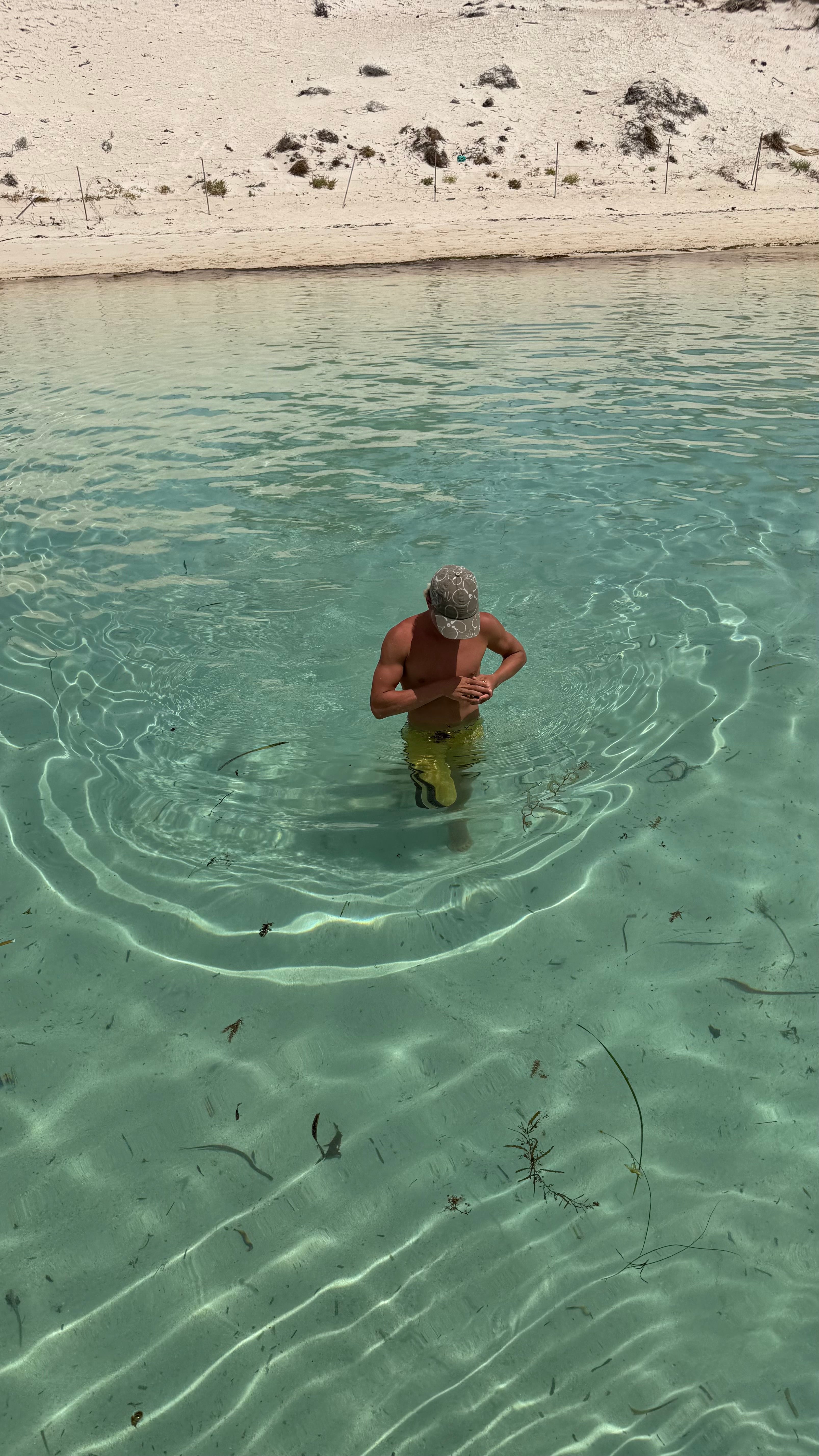 OG Khaki smile more cap