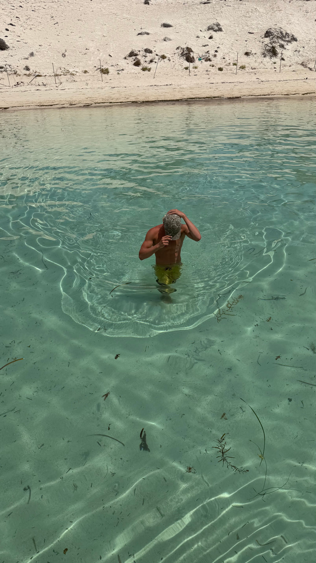 OG Khaki smile more cap